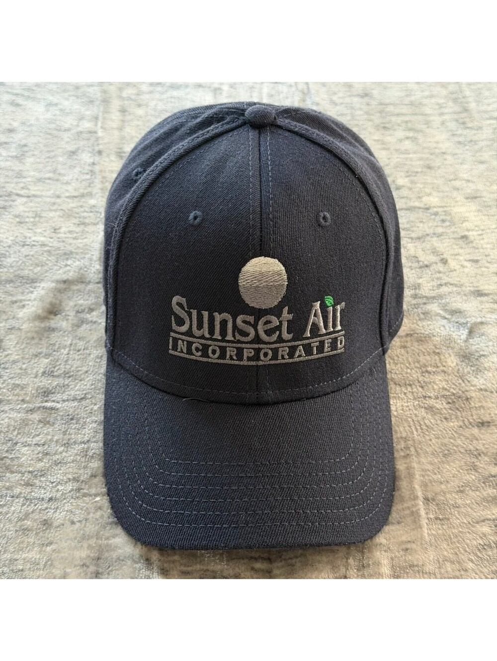 OTTO Baseball Cap Flex Fit L/XL Men's Navy Sunset Air Embroidered Hat